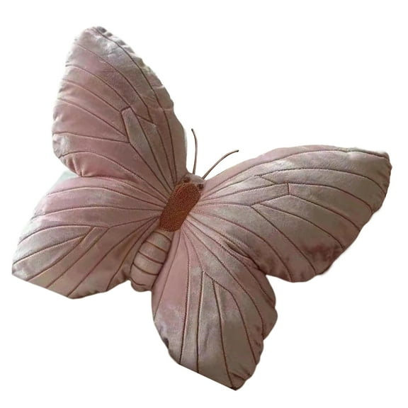 Necvior Butterfly Shape Cushion Throw Pillow Decorative Pillow for Women and Students Gift Sofa Couch Decoration Pillow