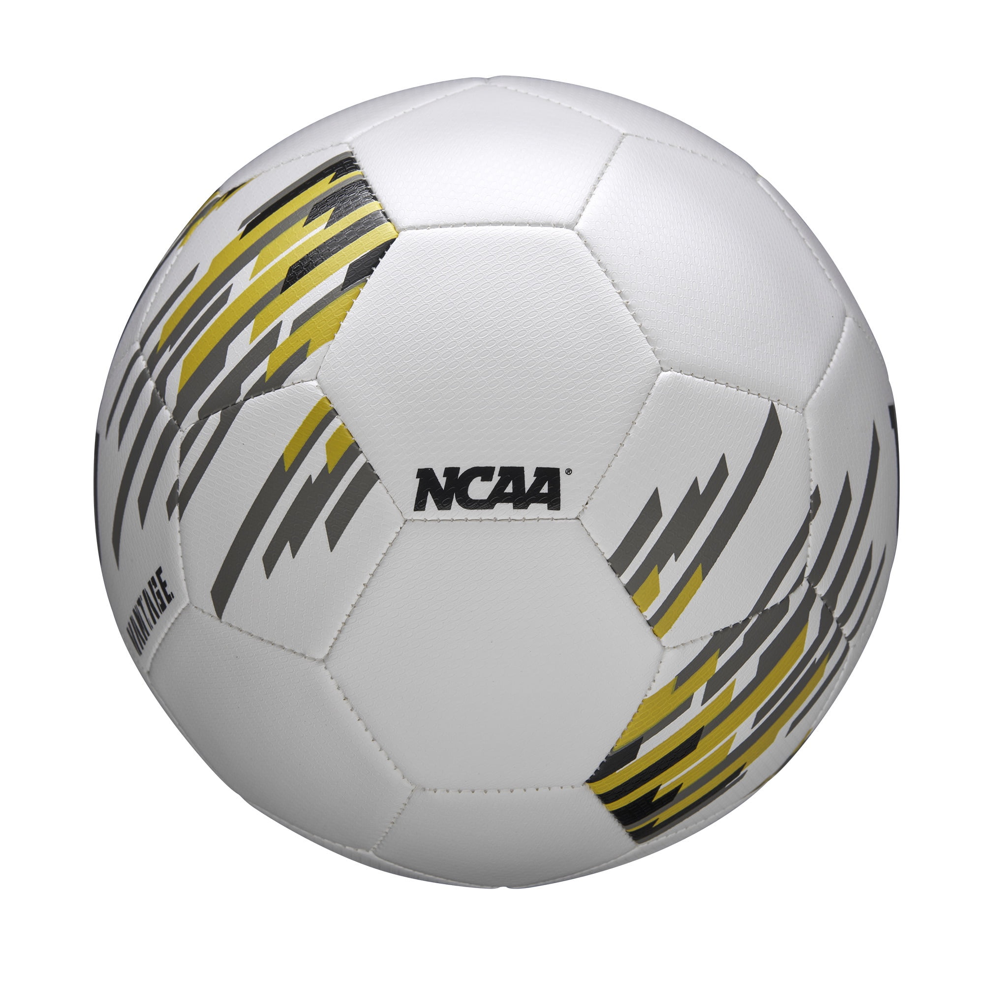 Wilson NCAA Vantage Soccer Ball - White/Gold, Size 4