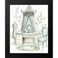 thumbnail image 2 of Tre Sorelle Studios 20x24 Black Modern Framed Museum Art Print Titled - French Dressing Room I, 2 of 5