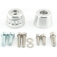 thumbnail image 1 of HUGFEGWE Motorcycle Throttle Lock Cruise Control Handlebar Plugs Grip Bar End Caps Slider for K 1600 GTL 2017-2021 R1200RT F650GS (Silver) U2537-4368, 1 of 7