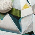 thumbnail image 6 of SAFAVIEH Porcello Karenza Geometric Area Rug, Ivory/Green, 9' x 12', 6 of 8