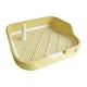 thumbnail image 1 of Soporte para almohadillas de entrenamiento para mascotas, orinal para perros, inodoro con rejillas de malla, inodoro para entrenamiento de mascotas , amarillo, 1 of 9