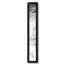 ArtToFrames 4x30" Black Picture Frame, Black Wood Poster Frame, with Regular Acrylic and 2 (FBPL-5141)