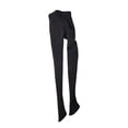 thumbnail image 4 of Leggings y medias para mujer a escala 1:6, ropa para muñeca, disfraz, elegante uniforme de soldado, disfraz de cosplay para figura de acción de 12 pulgadas Negro, 4 of 8