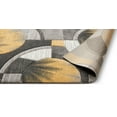thumbnail image 4 of Well Woven Ruby Yolo Modern Contemporary Gold Abstract Shape 2' x 7' Runner Area Rug, 4 of 6