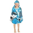 thumbnail image 7 of Fierce Shark Kids Hooded Beach Towel Baby Bath Poncho Towels with Hood Absorbent 50"x23.5" for Pool Swimming, 7 of 7