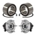 thumbnail image 1 of Kugel Front Rear Wheel Bearing and Hub Assembly Kit for Car 2016-2018 Mazda CX-9 AWD - Left Right Side (Driver Passenger) K70-102199, 1 of 8