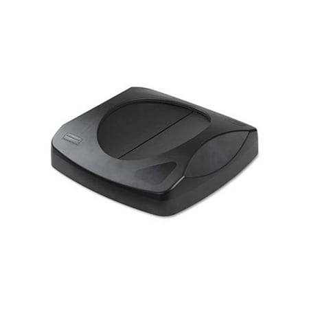 

Swing Top Lid for Untouchable Recycling Center 16 Square Black