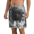 thumbnail image 2 of Logiee Heroic Lion Encounter Print Mens Swim Trunks Quick Dry Board Shorts,Breathable Hawaii Beach Shorts Swimwear Bathing Suits-3X-Large, 2 of 6