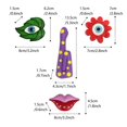thumbnail image 5 of ZenCart Tree Faces Decor Outdoor Resin Tree Face Decoration Colorful Wall Mount Human Faces Leaves Fence Decorations for Yard Garden, 5 of 7