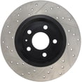 thumbnail image 5 of StopTech Power Slot 09-10 Audi A4/A4 Quattro / 08-10 A5 / 10 S4 Rear Left Drilled & Slotted Rotor Fits select: 2009-2017 AUDI Q5, 2019 AUDI A6, 5 of 5