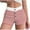 Red, variant on Plebaso Womens Striped Pajama Shorts High Waist Button Sleep Shorts Comfy Loungewear Shorts for Women
