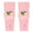 Pink, variant on 1 Pair Sports Arm Guards Stretch Volleyball Arm Sleeves with Protection Pad And Thumb Hole for Women Men