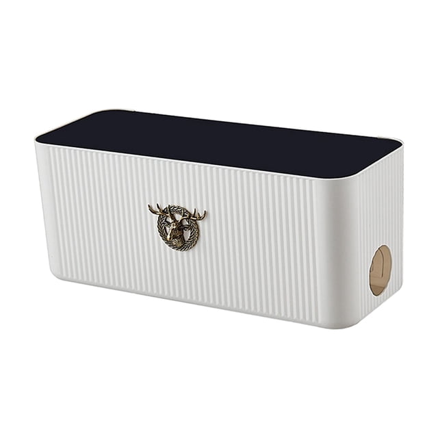 Caja de Cables perfke Organizador de Cables Blanco
