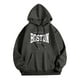 thumbnail image 5 of WILLBEST Sudadera con Capucha y Estampado De Letras para Hombre, Estilo Cómodo y Uso Diario Mediana​​, 5 of 5