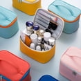 thumbnail image 3 of Macaron Fashionable Cosmetic Bag Portable Large Capacity Washing Bag Lipstick Bag Storage Bag Makeup Bag Organizer Bag, 3 of 7