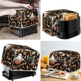 thumbnail image 2 of FKELYI Halloween Toaster Cover Foldable Witch Pumpkin Kitchen Appliance Protection Cover Lightweight Wide Slot Toaster Covers 4 Slice,Dust and Fingerprint Protection, 2 of 7