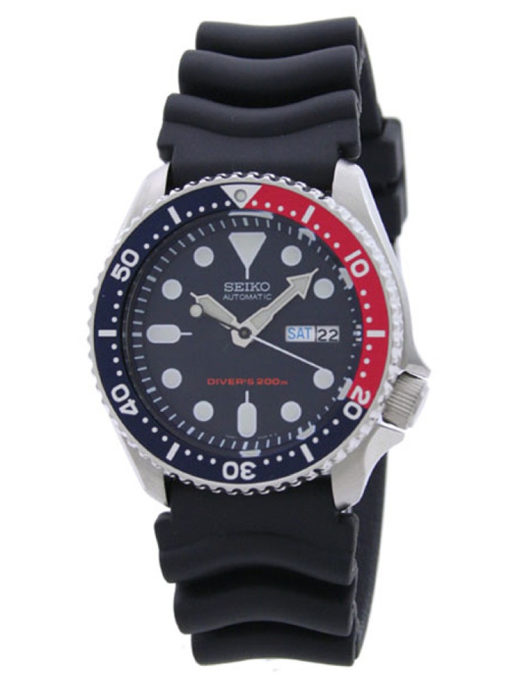 Seiko Men's Automatic Diver 200m Sport Watch Warranty SKX009K1 