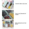 thumbnail image 2 of Travel 7 Weekly Pill Box Foldable Medicine H Tablet Stora Dispenser, 2 of 5