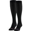 Medipeds compression socks large, black, 2 pr