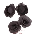 thumbnail image 3 of facefd 20 Pieces Silk Rose Flower Head Bud DIY Craft Wedding Decor Gray, 3 of 5