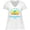AA-White, variant on Summer Enjoy the Sunshine Clearwater Beach Florida in Blue Women's Plus Size V-Neck T-Shirt
