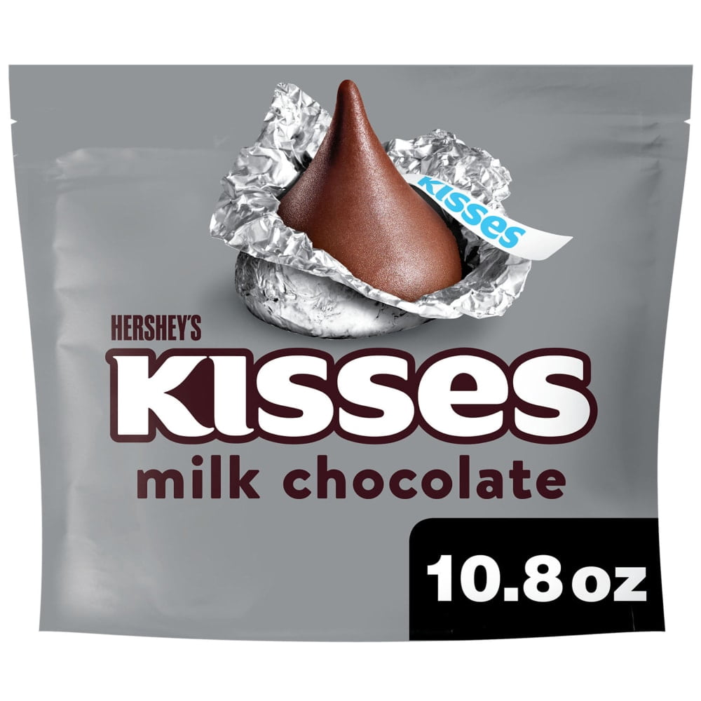 HERSHEYS KISSES Milk Chocolate Candy Share Pack 10.8 oz - 5 Pack