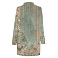 thumbnail image 4 of Edvintorg Womens Jacket Long Sleeve Fashion Casual Print Cardigan Top Blouse Cardigan Coat Lightweight Soft Fall Outfits for Women, 4 of 5