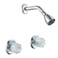 thumbnail image 1 of Aqua Plumb 660540 Two Handle Shower Faucet, 1 of 1