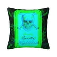 thumbnail image 1 of ZICANCN Beautiful Rose Skull Pattern Throw Pillow Covers, Bed Couch Sofa Knit Decorative Pillow Covers for Living Room Farmhouse, 16"x16", 1 of 8