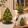 thumbnail image 2 of Christmas Tree Diamond Art Kit, DIY Hanging Ornament for Adults and Beginners, Tree Window Wall Decor and Handmade Gift, 2 of 7