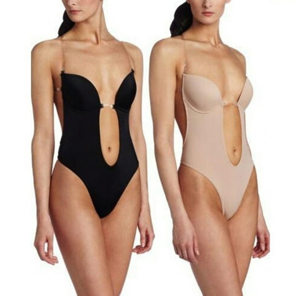 sealsea Backless Body Shaper For Women Underwire Push Up