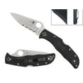 thumbnail image 1 of Spyderco Knives Endela Thin Blue Line Black Lockback Serrated VG10 C243FPSBKBL  Cuchillo, 1 of 1