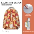 thumbnail image 5 of Trendy Mushroom Print Bookbag for College Teens, Big Capacity Student Backpack with Laptop Protection, Durable Material, Wonderful Gift for School and Travel Use, 5 of 6