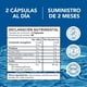 thumbnail image 2 of Glicinato de Magnesio Nobi Nutrition 500 mg, Magnesio Quelado de Alta Absorción, Vegano y Sin GMO, Apoyo para Sueño, Relajación Muscular y Huesos, 120 Cápsulas, 2 of 9