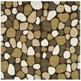 thumbnail image 4 of SAFAVIEH Soho Abbott Geometric Wool Runner Rug, Dark Brown/Multi, 2'6" x 8', 4 of 6