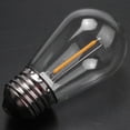 thumbnail image 4 of 15 Pack 3V LED S14 Replacement Light Bulbs Shatterproof Outdoor Solar String Light Bulbs Warm White, 4 of 8