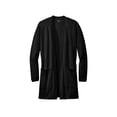 thumbnail image 3 of MERCER+METTLE Women's Open-Front Cardigan Sweater | Soft & Stretchy Cardigan for Women, Casual Open Sweater for Work - Deep Black 4XL, 3 of 4
