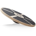 thumbnail image 2 of Philosophy Gym Wobble Balance Board, Round Wooden Core Trainer for Adults - Black, 2 of 7
