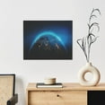 thumbnail image 6 of Picia Planet Earth Pattern Decorative Picture – Unique Wall Art, Modern Canvas Print for Trendy Interiors (Horizontal), 6 of 6