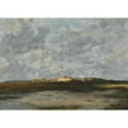 thumbnail image 2 of Pericles Pantazis 18x14 Black Ornate Wood Framed Double Matted Museum Art Print Titled - Beach, 2 of 5