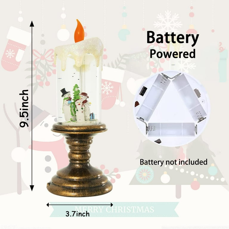 Ardorlove Christmas Lantern Battery Operated LED Candle Lamp Decorations Ardorlove Christmas Lantern Battery Operated LED Candle Lamp Decorations