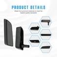 thumbnail image 4 of NOVAPARTS Seat Adjustement Button Compatible with Tesla Model 3 Y 2021-2024, Driver Side Seat Switch Cushion Forward & Backrest Adjust Button Cover 1098840-01-D 1098841-01-E, 4 of 9