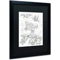 thumbnail image 2 of Trademark Fine Art "Crab And Lobster" Canvas Art by Lisa Powell Braun, Black Matte, Black Frame, 2 of 4