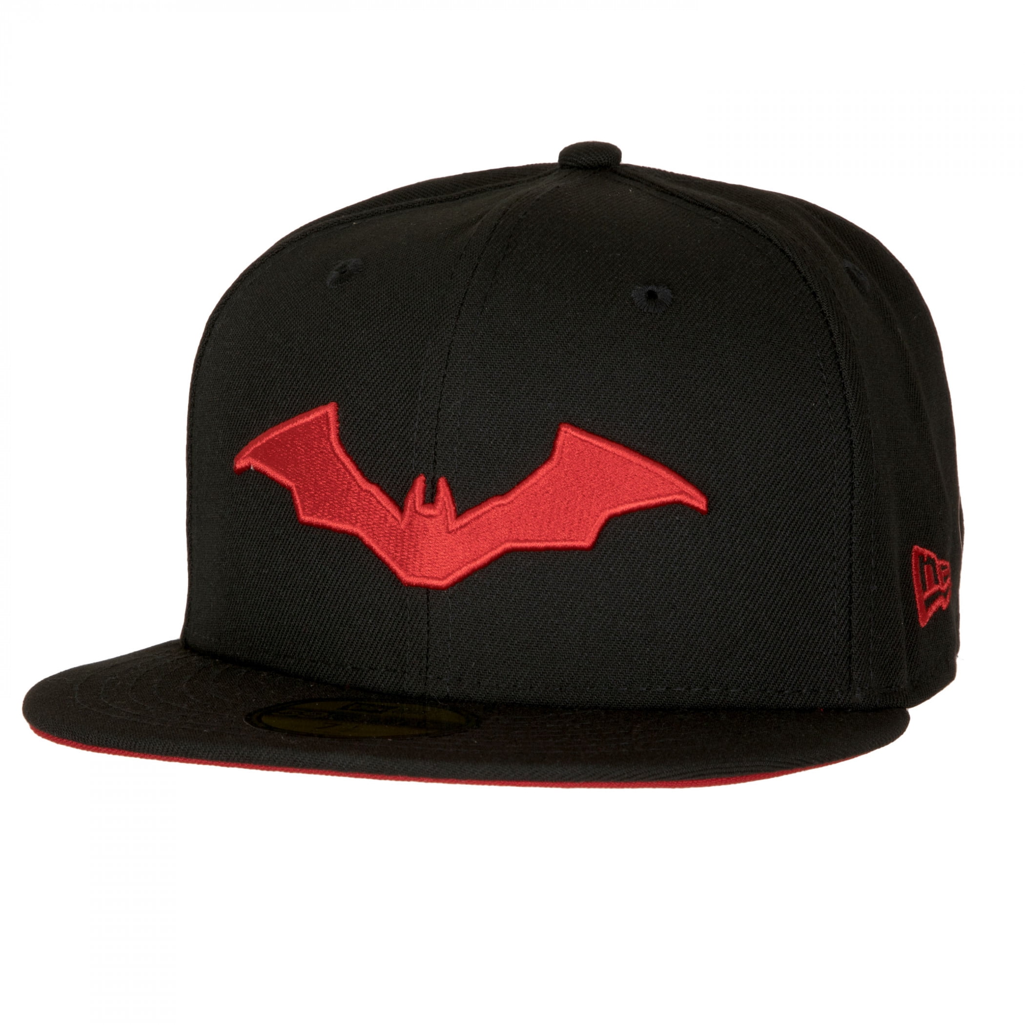 The Batman Robert Pattinson Logo New Era 59Fifty Fitted Hat-7 3/8 Fitted -  