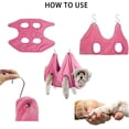thumbnail image 3 of DABOOM Cats Nail Clipping Cleaning Grooming Bag Pet Dogs Restraint Bag , No Scratching Biting Restraint for Bathing Nail Trimming Injecting Examining, 3 of 8