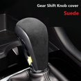 thumbnail image 4 of Suede Accessories for 3 Axela CX30 -30 2020 2021 Gear Shift Knob Cover Protector Trim Gear Decor Patch, 4 of 8