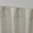 thumbnail image 3 of Exclusive Home Muskoka Textured Teardrop Slub Embellished Hidden Tab Top Curtain Panel Pair, 54"x84", Natural, 3 of 6