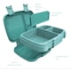 thumbnail image 2 of Lonchera Bentgo Fresh azul/verde, paquete de 2 unidades, a prueba de fugas, 4 compartimentos, 2 of 4
