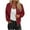 Red, variant on Bomber Jacket Women Sevevn Womens Zip Up Jackets Sweatshirts Long Sleeve Casual Coat Outwear With Pockets